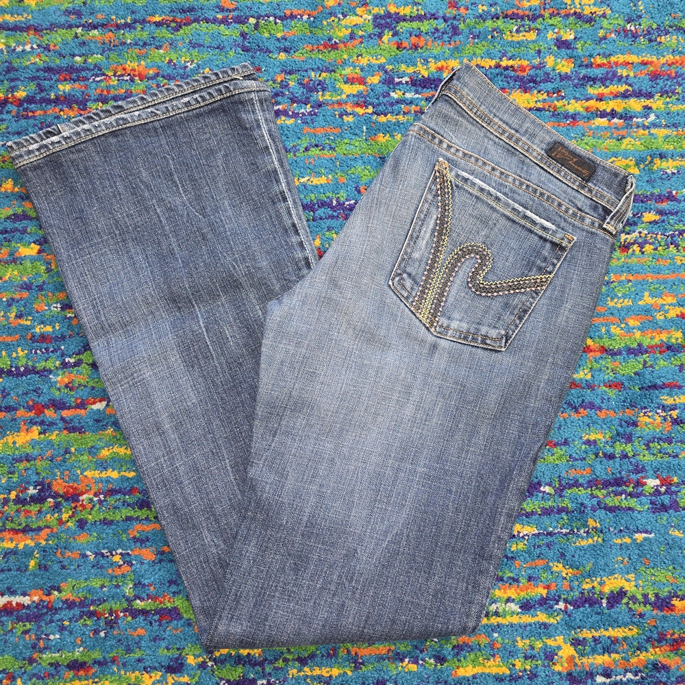 COH Ric Rac #109 Low Waist Flare Jeans Size‎ 29 X 30 Length